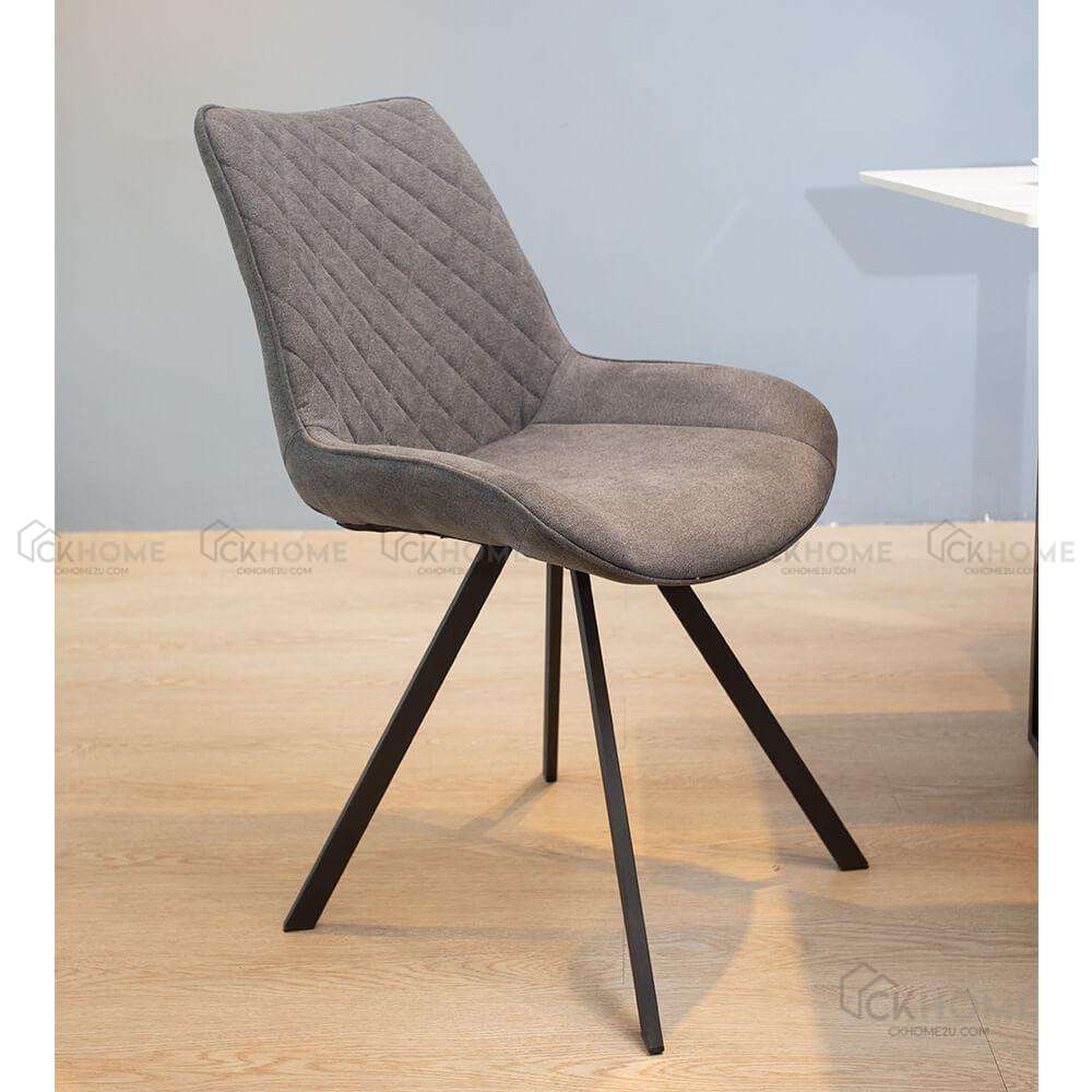 Lanky Fabric Dining Chair 020 Dark Grey (2units)
